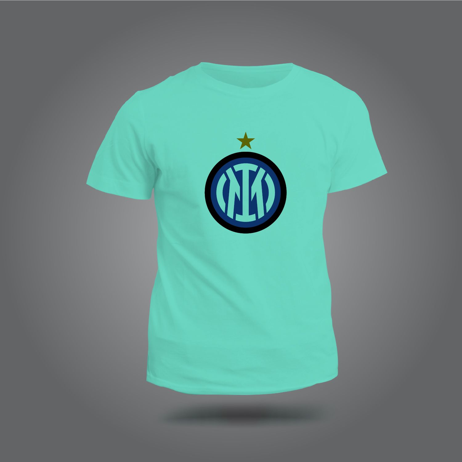 Inter Milan Logo Jersey T-shirt - Jersey