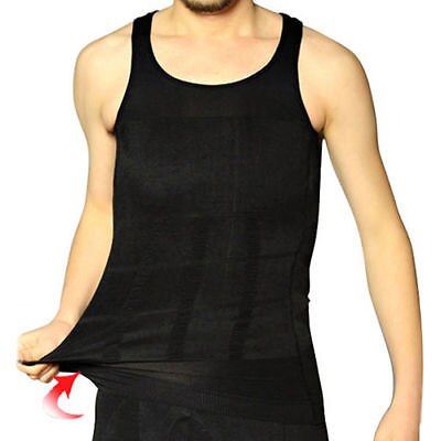Hirigin Slimming Body Shaper Tummy Shaper Vest Shirt For Men Slimming Underwear Corset Slim Waist Cincher Men Bodysuit Dropship