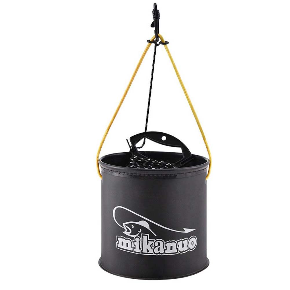 Yfashion ni Folding Fish Bucket EVA Fishing Bucket Camping Hiking Box with Handle