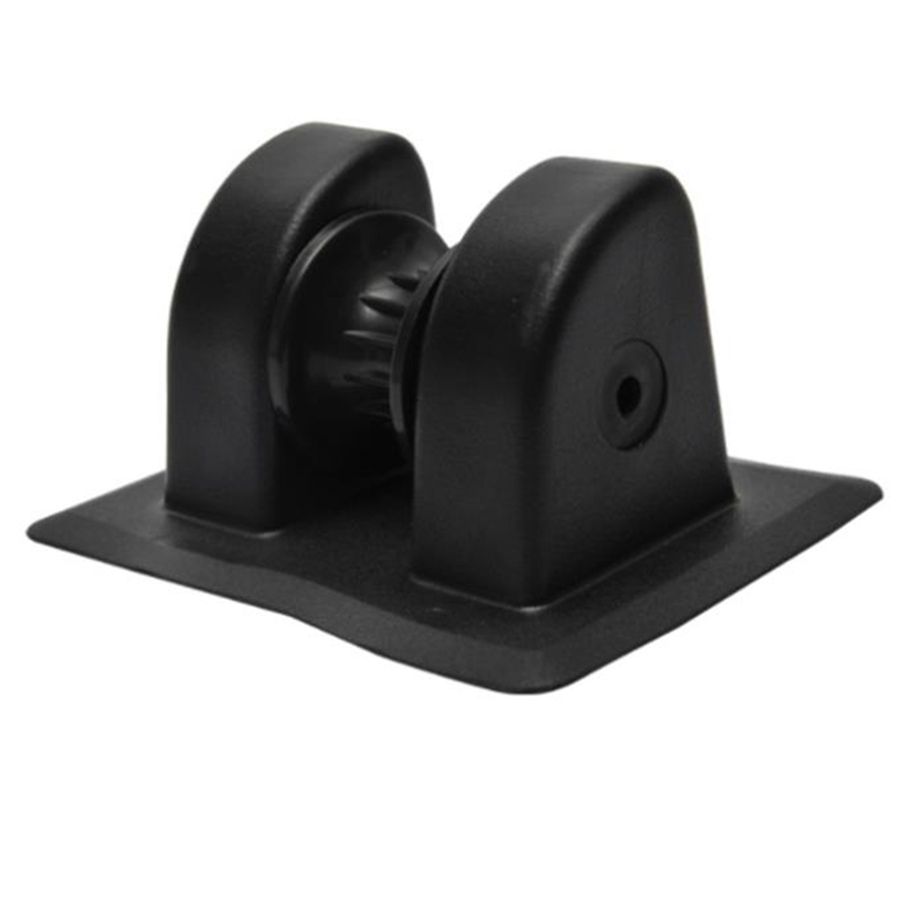 2Pcs Kayak Inflatable Boat Anchor Rope Buckle Holder Anchor PVC Tie Off Patch Wheel Anchor Row Roller for Rowing Boat