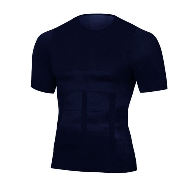 Men Slimming Body Shaper Tummy Control Shapewear Man Shapers Modeling Underwear Waist Trainer Corrective Posture Corset T-Shirt