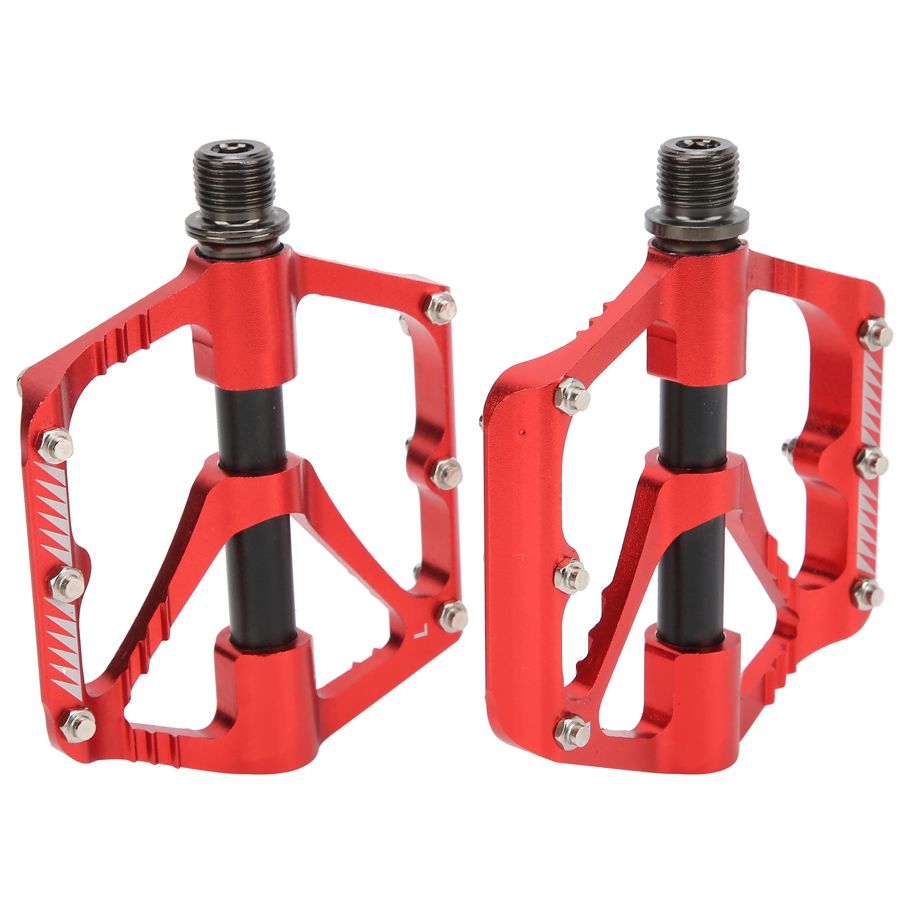 Bike Bearing Pedal Easy To Install 3 CNC Machining 6 Anti Slip Cleats for Recreational Vehicle