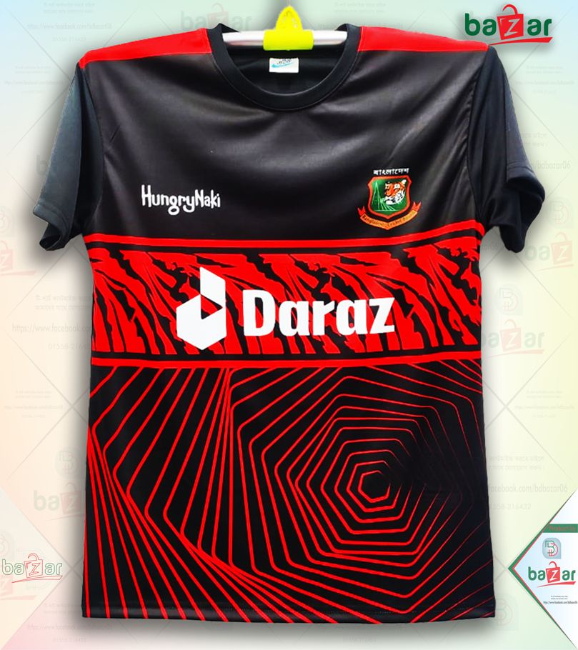 Bangladesh Training Short sleeve Cricket Jersey - Bangladesh Cricket Jersey