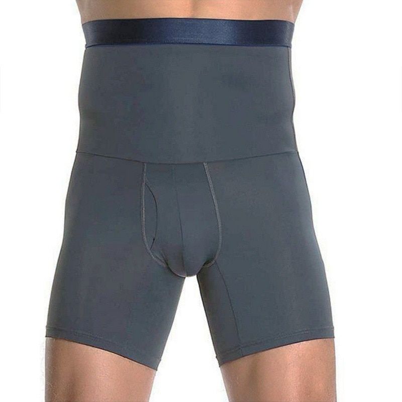 Shapewear for Men Compression Shorts Body Shaper Waist Trainer Tummy Control Slimming Modelling Pants Girdle Boxer Underwear