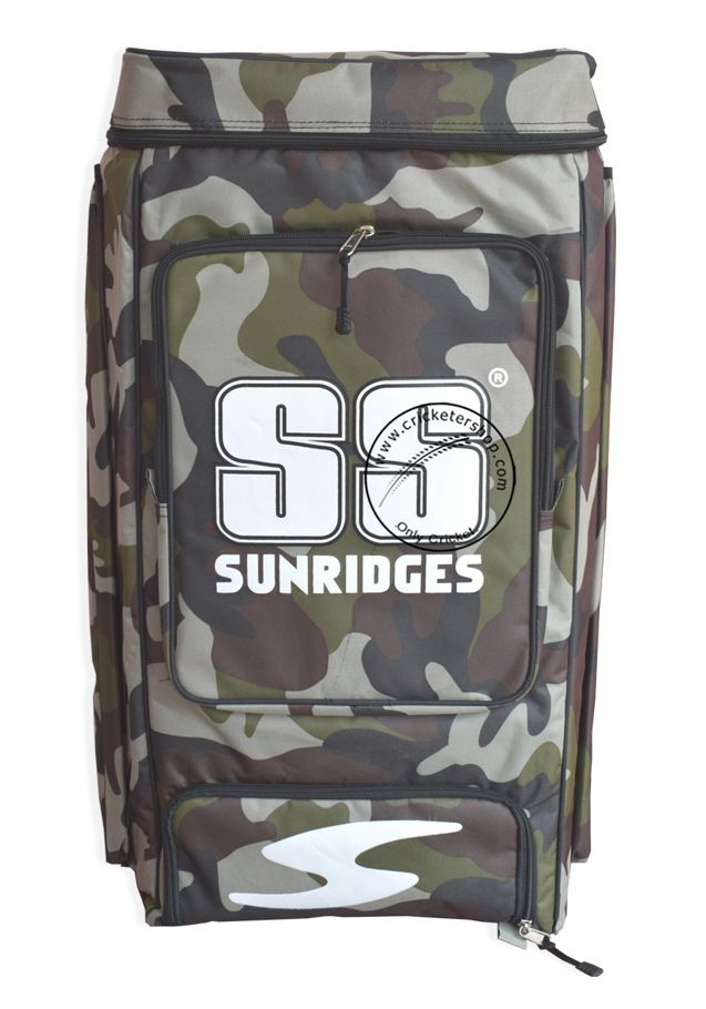 SS Camo Duffle Cricket Kit Bag - Army Printed