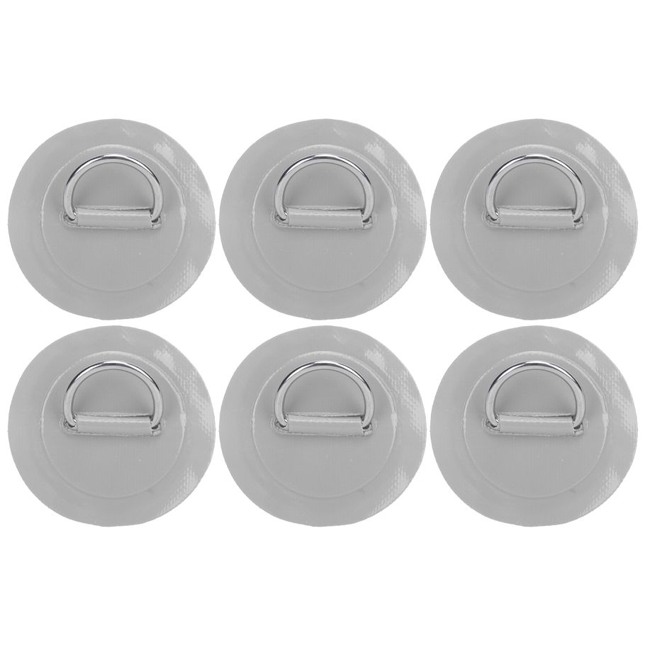 Inflatable Boat D‑Ring Patch Pad Roughened Glued Exquisite Stainless Steel for Canoes Dinghies