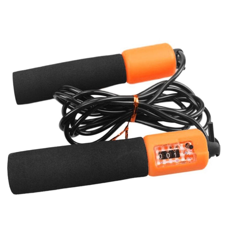 Adjustable Jump Rope With Accurate Counter Ultra- Lightweight Jump Rope With Anti-slip Handle for Kids Sport Training