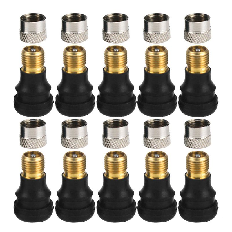 10Pcs Electric Scooter Tubeless Tire Vacuum Valve Wheel Gas Valve for Xiaomi M365 Electric Scooter Accessories