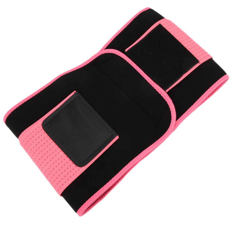 Fitness Waistband Pink Elastic Support Sports Waist for Lower Abdomen Daily Furniture Home Lumbar Spine