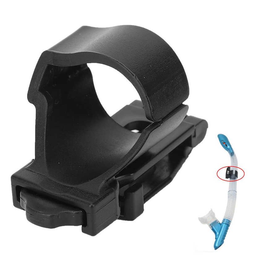 Snorkel Connector Quick Release Type Universal Snorkeling Diving Air Tube Holder Keeper Buckle
