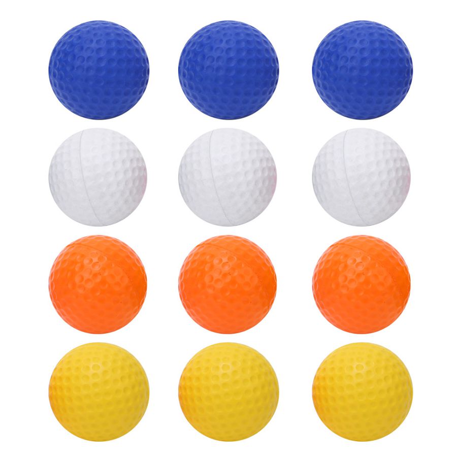 PU Practice Ball Children Colorful Golfballs Set for Indoor Sports Training
