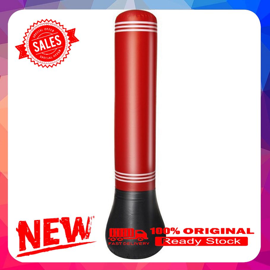 Kid Inflatable Tumbler Boxing Punching Bag Gym Fitness Training Stress Relief Toy