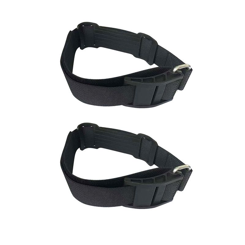 Practical Product 2Pcs Scuba Diving Tank Strap BCD Tank Strap Band Weight Webbing Belt with Buckle Diver Equipment