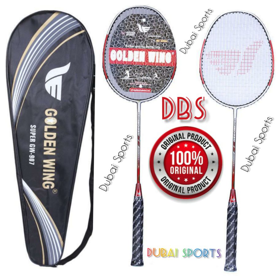 Golden Wing 907/ 970 professional Badminton Single Rcket on Dubai Sports