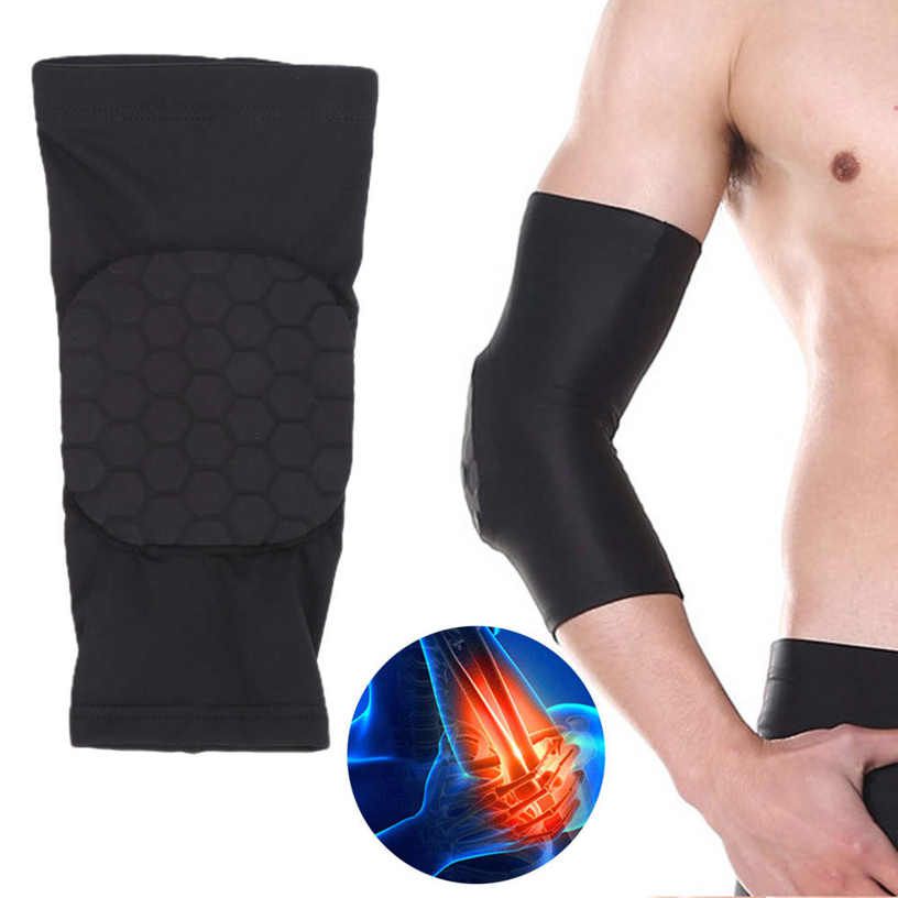Sport Arm Guard Cellular Anti‑collision Breathable Elbow Fitness Protective Gear