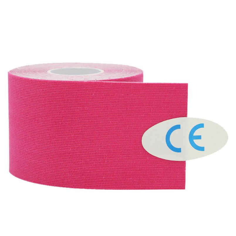 Elastic Strain Tape 5cm*5m Cotton Injury Muscle Taping Strapping Bandage Adhesive Sport