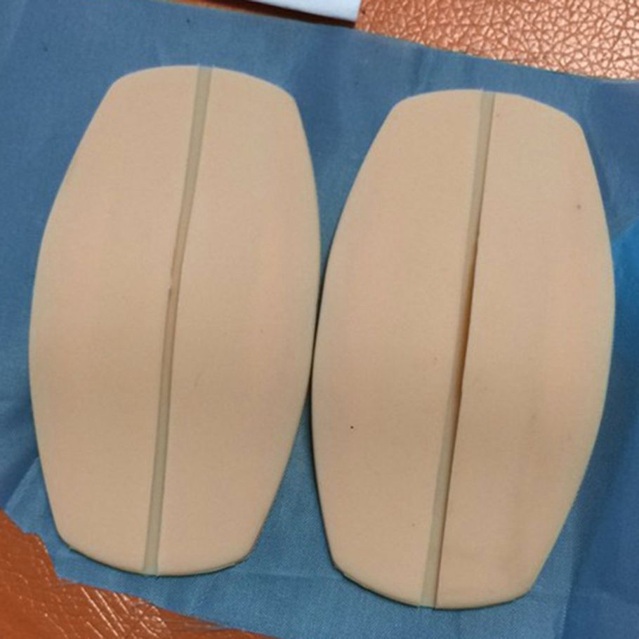 2pcs Bra Strap Pads Decompression Anti-Slip Silicone Cushion Shoulder Pads skin color