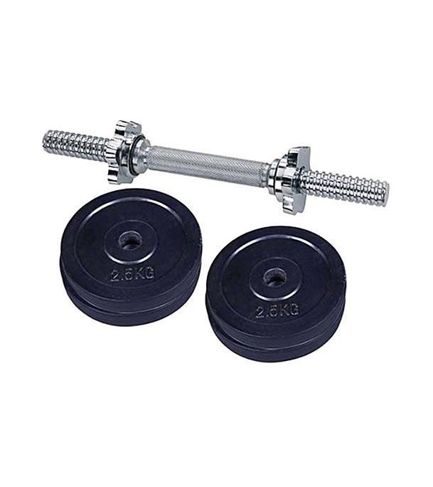 Combo Pack of Four Pieces Dumbbell Set With Stick - 10Kg