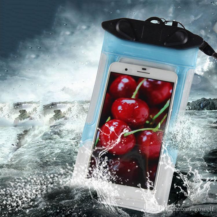 Brand 20M Max Waterproof Case Bag For Iphone 6S 6 / 6S Plus, Below 6.0 Inch Cell Phone