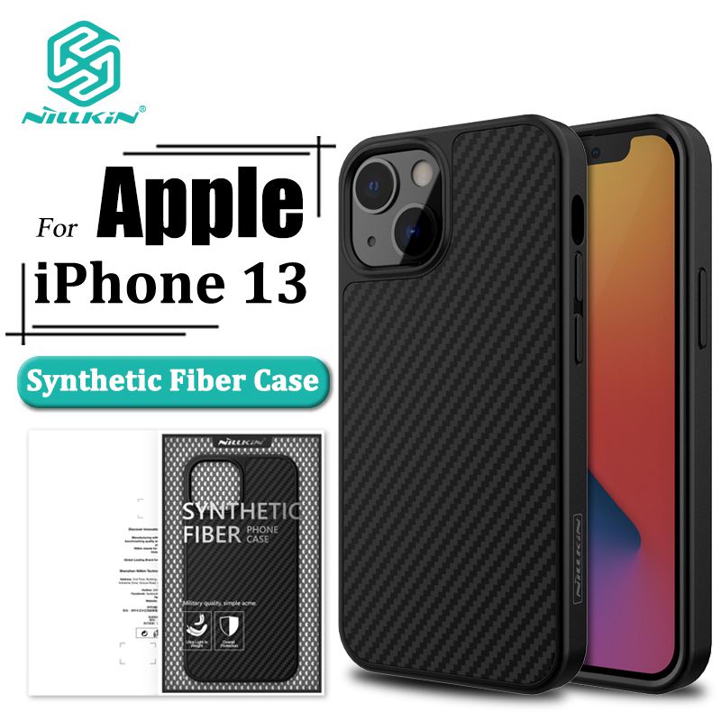 Nillkin Super Frosted Shield Pro Matte cover case for Apple iPhone 13 - Black / Blue ( Please Select Your Favorite Colour Then Placed Order )