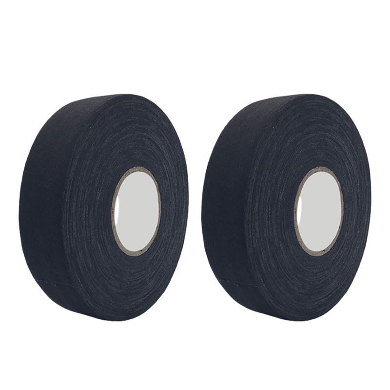 JAERBEE 2Pack Hockey Tape Multipurpose Cloth Tape Roll for Ice Roller Hockey Stick Handle Protector Gifts Sports Gear