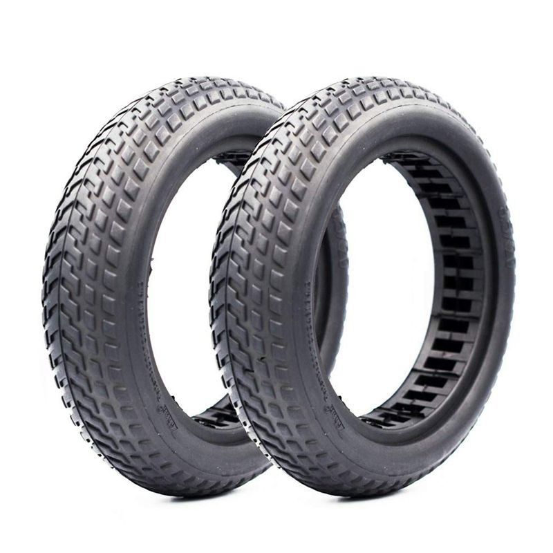 Damping Scooter Hollow Solid Tire for Xiaomi Mijia M365 Skateboard Scooter Tyre 8.5 Inch Tire Wheel Non-Pneumatic Rubber Tyre Scooter Part,2 Piece