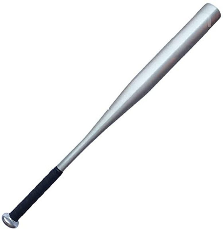 mssports SPORTS WILLOW WOODEN BASEBALL SILVER COLOR BASEBALL BAT 34 Inch. Willow Baseball Bat  (0.500 kg)