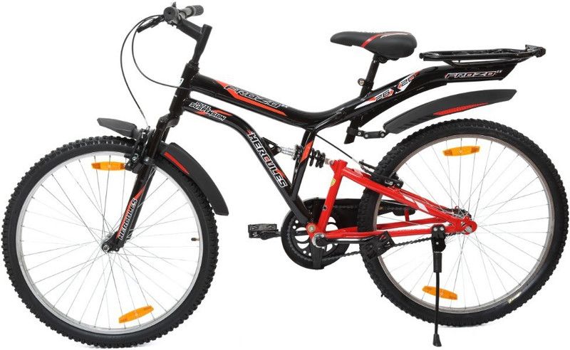 HERCULES Frozo ZX 26 T Mountain Cycle  (Single Speed, Red, Black)