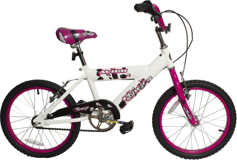 AVIGO by Hercules Breeze 18 T Recreation Cycle  (Single Speed, White, Pink)