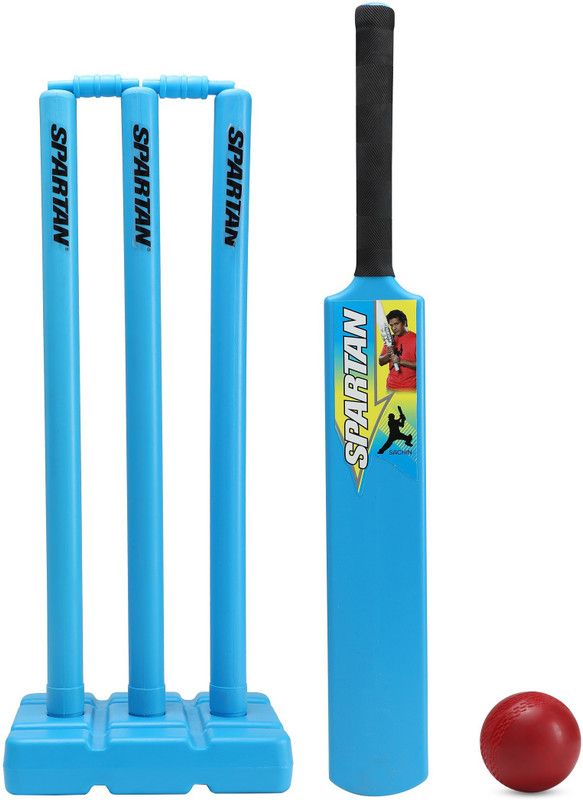 Spartan Plastic Cricket Set_Sachin Cricket Kit