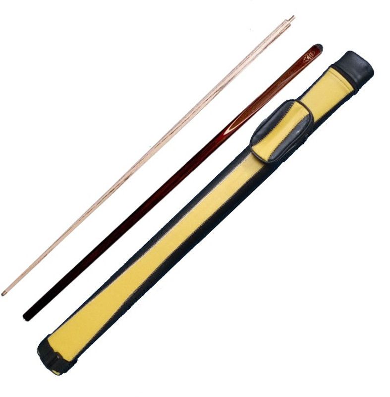 JBB COMBO OF HALF PERADON CUE WITH YELLOW CUE COVER JBBC136 Pool Cue Stick  (Wood)