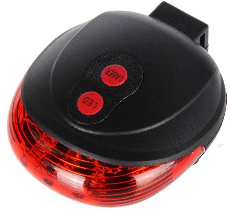 og7 Cycle Rear Laser Tail Light LED Rear Break Light  (Red & Black)
