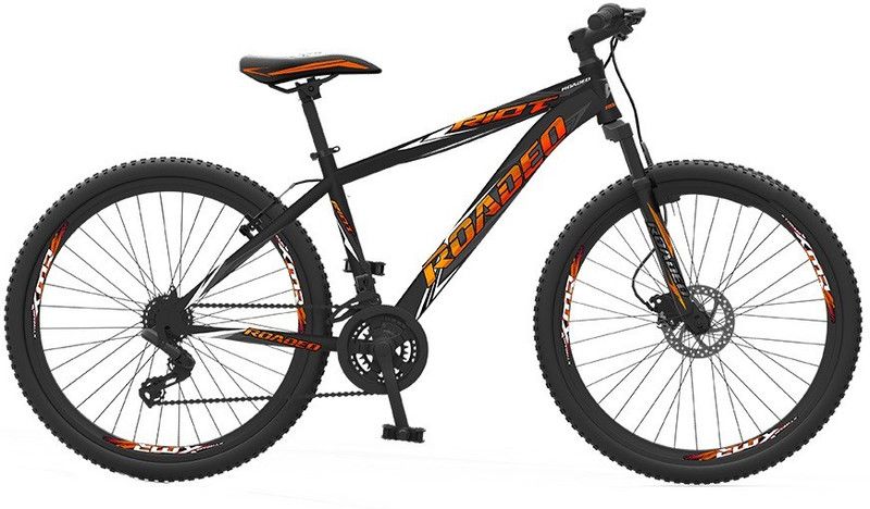 Hercules Roadeo Riot 27.5 T Mountain/Hardtail Cycle  (21 Gear, Black)