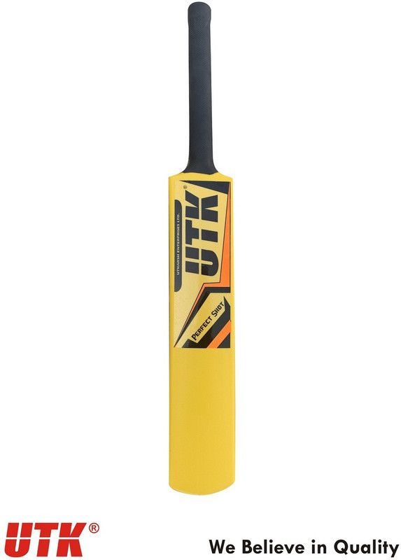 UTK Perfect Shot ORANGE Hard Plastic Cricket Bat Size 1 For Age Group 4 to 5 Years PVC/Plastic Cricket Bat  (500 g)