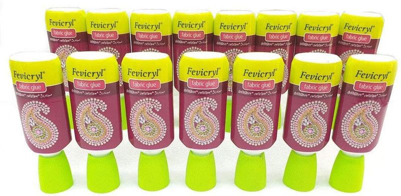 Diamond Agency Fevicryl Fabric Glue (30 ML) Pack of 15 Glue  (450 ml)