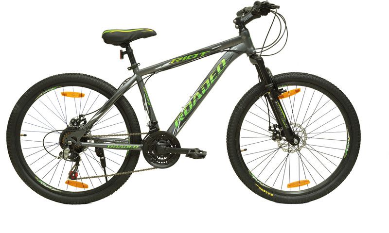 Hercules Roadeo Riot Large 26 T Mountain/Hardtail Cycle  (21 Gear, Grey)