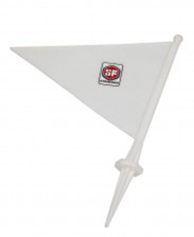 Stanford Flat Marker Pack of 1  (White)