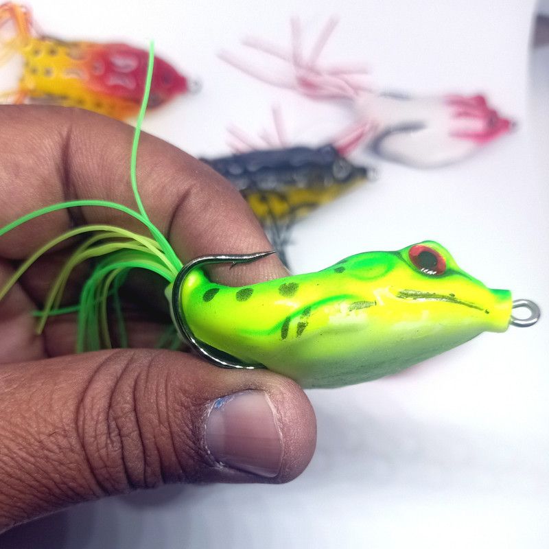 CORAL SHAKUNTALA ENTERPRISES Soft Bait Silicone Fishing Lure  (Pack of 5, Size 6)