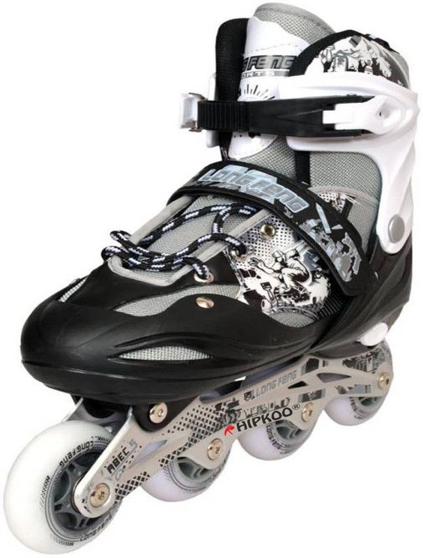 Hipkoo Sports Sterling Skates Wheel Size 65mm (Large) In-line Skates - Size 6-8 UK  (Multicolor)