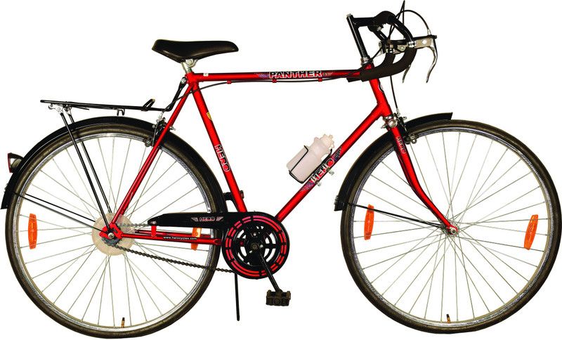 HERO Panther 27.5 T Road Cycle  (Single Speed, Red)