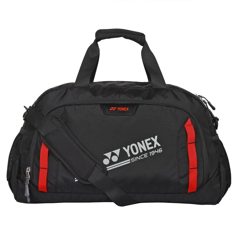 YONEX Duffel - Sunr D02ao-s  (Black, Kit Bag)