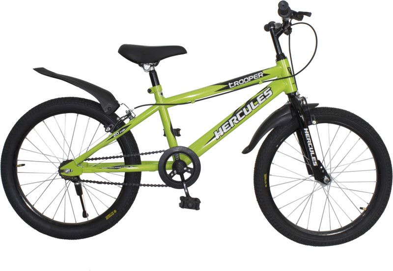 HERCULES Trooper 20 T Recreation Cycle  (Single Speed, Green)