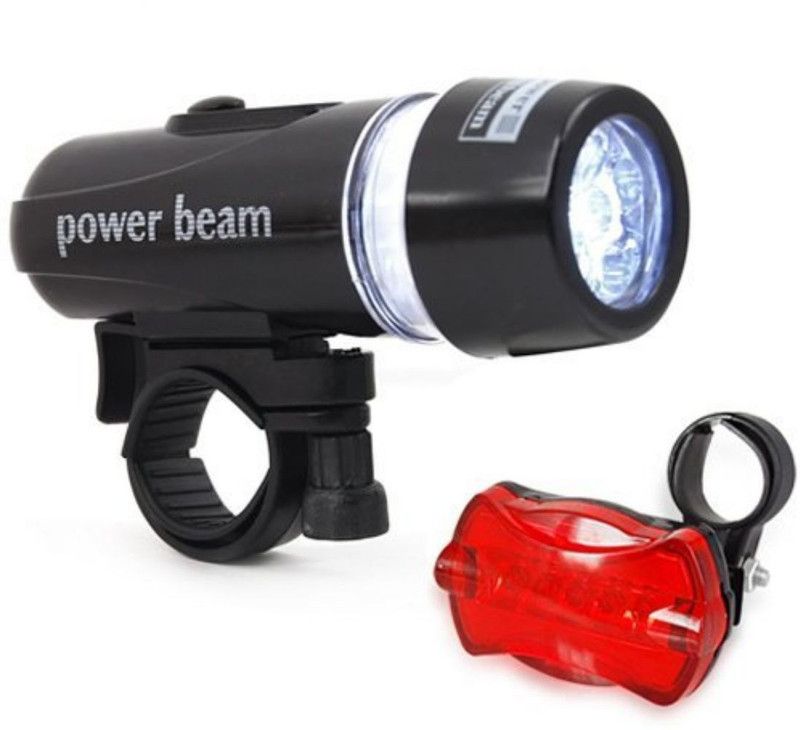 KPS Power Beam WJ-101 Head Light and Tail Light LED Front Light  (Multicolor)