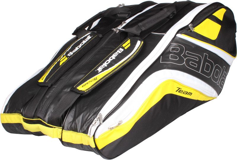 BABOLAT RACKET HOLDER X 12 TEAM LINE  (Black, Kit Bag)