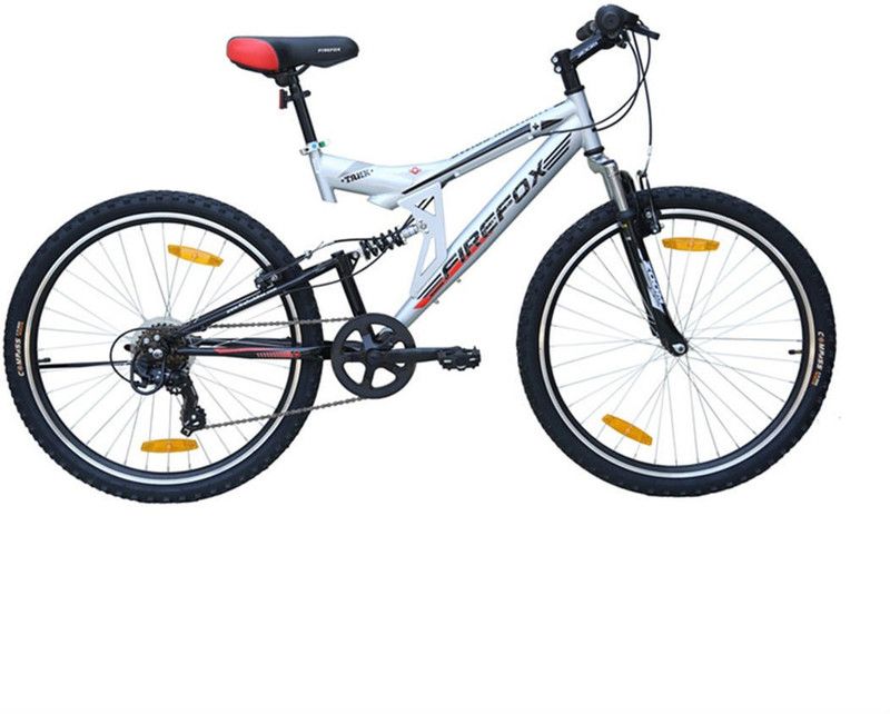 FIREFOX Bicycle 26 (Tank 26, 6S), Grey/Red 26 T Mountain Cycle  (6 Gear, Red, Grey)