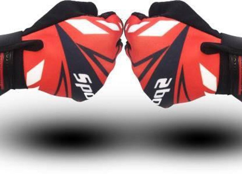 Leosportz Cycling Gloves Bicycle Non Slip Half Finger Cycling Gloves  (Red)