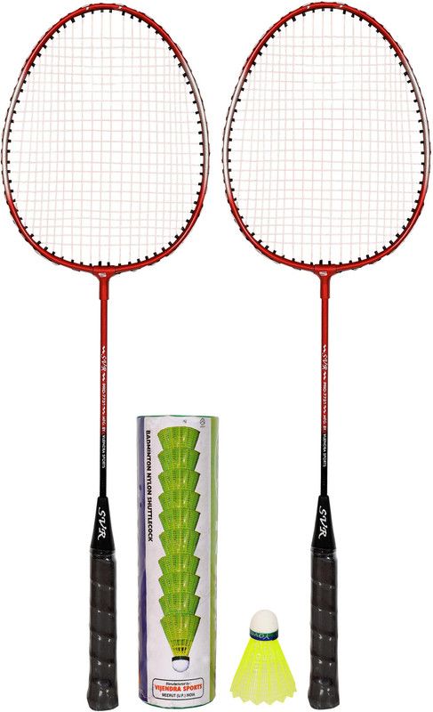 Svr Racket Shuttle Set for Beginners Trainers Badminton Kit