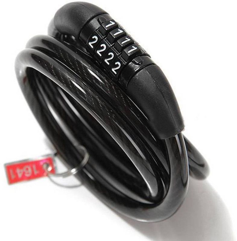 Mobfest Bike High Security 4-Digit Lock (Black) Cycle Lock