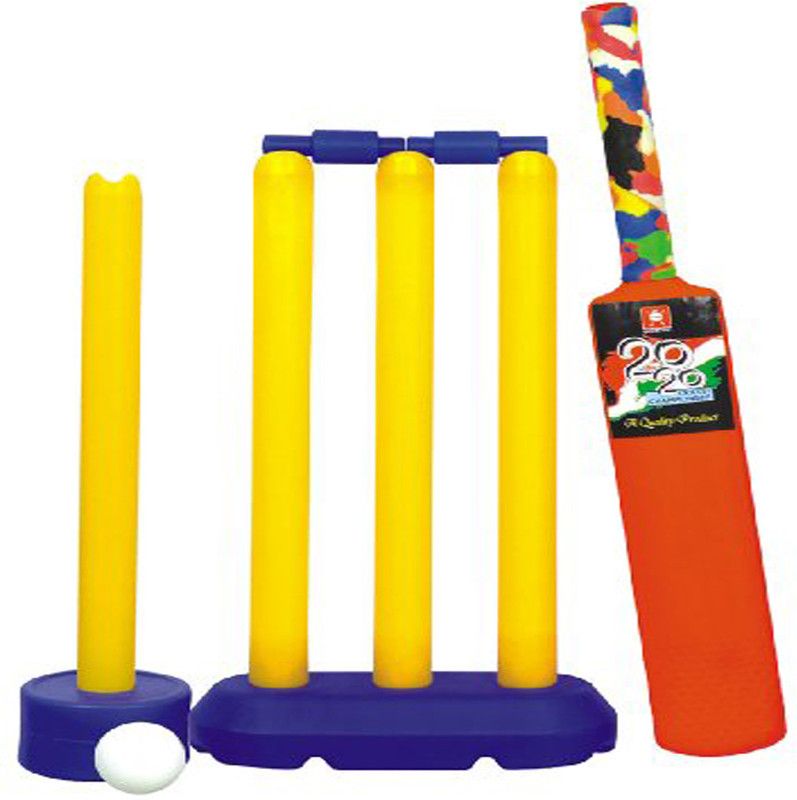 GNCollection Cricket Set PVC/Plastic Cricket Bat  (250 g)