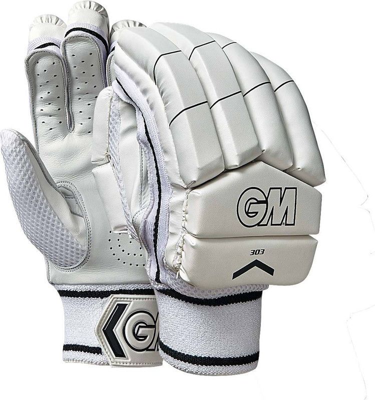 GM 303 (Men) Batting Gloves  (White)